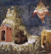 Giotto, Stigmatization of St Francis